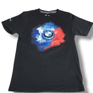 PUMA BMW M Motorsport Black T-Shirt Tee Men's Size Small